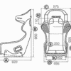 Plan du RECARO Pro Racer
