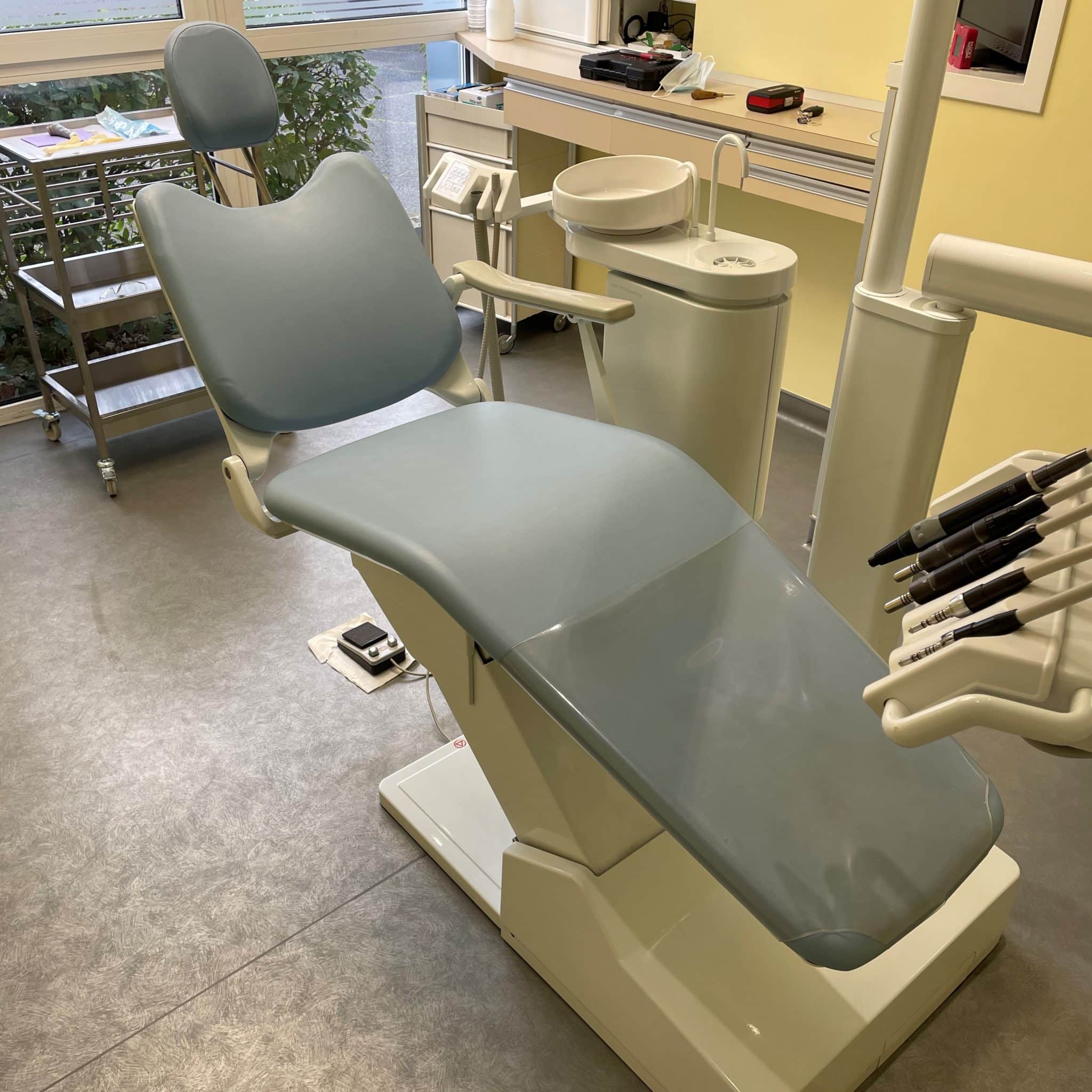 Réfection fauteuil de dentiste
