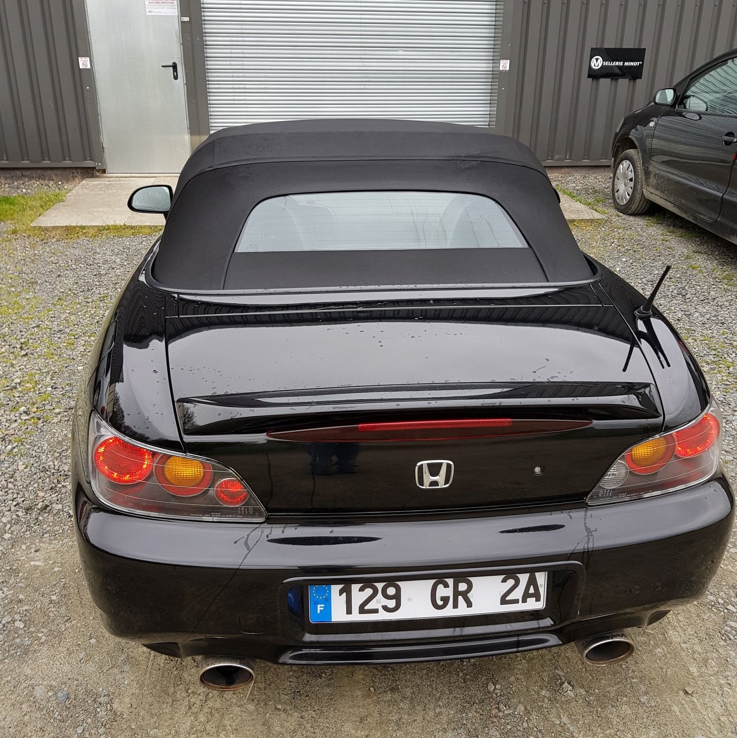 Remplacement capote HONDA S2000 - SELLERIE MINOT