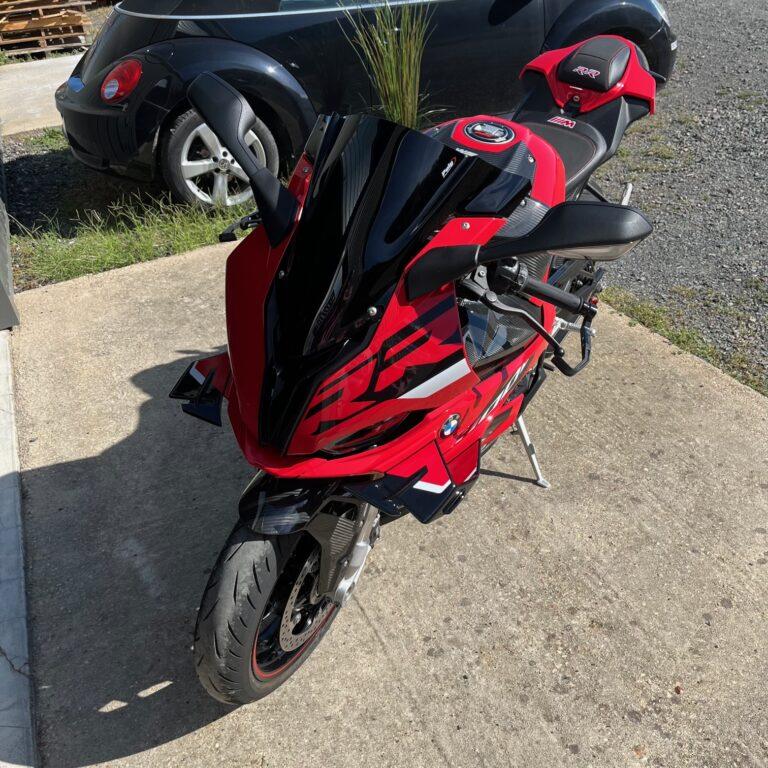 HOUSSE DE SELLE COMPATIBLE BMW S 1000 RR M-SPORT (19-22) MODÈLE GANJA 1