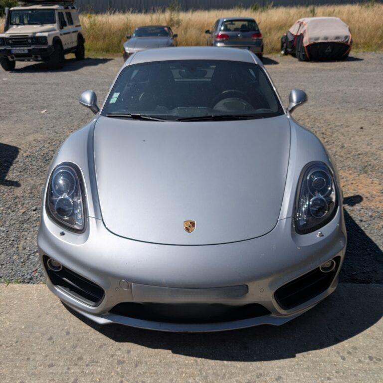 Réfection ciel de toit PORSCHE CAYMAN type 981